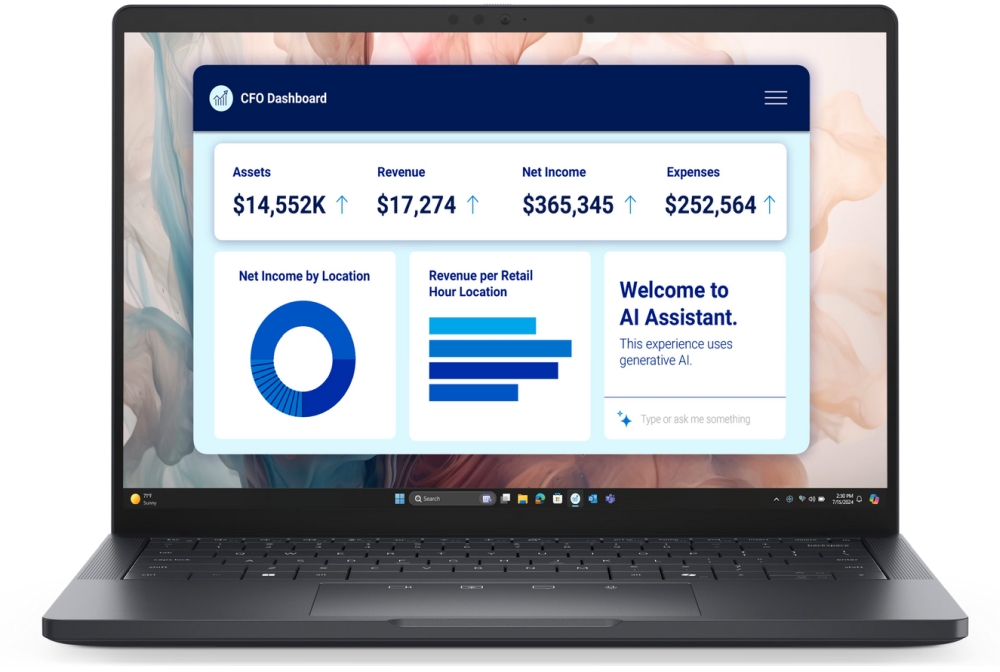 Лаптоп Dell Pro 13 Premium PA13250 Intel Ultra 5 236V 13.3 FHD+ WVA 16GB 512GB SSD Intel Arc Win11 Pro