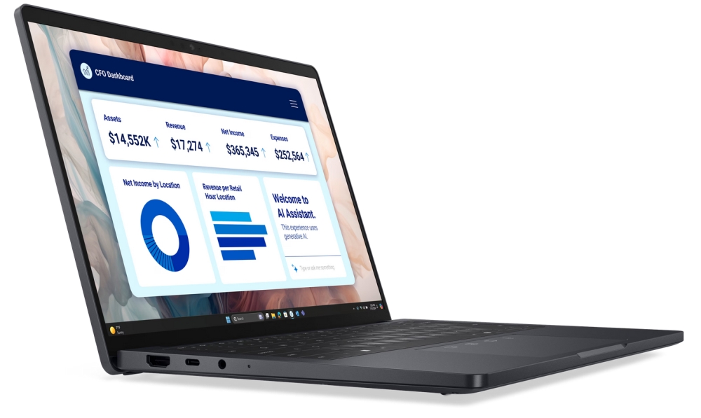 Лаптоп Dell Pro 13 Premium PA13250 Intel Ultra 5 236V 13.3 FHD+ WVA 16GB 512GB SSD Intel Arc Win11 Pro