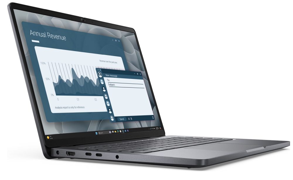 Laptop Dell Pro14 PC14255 AMD Ryzen5 PRO23014 FHD+IPS16GB512GBSSD Radeon760MWin11Pro +EcoLoop Backpack