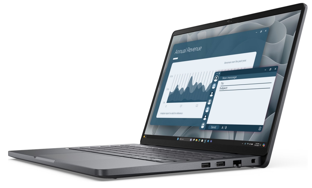 Laptop Dell Pro14 PC14255 AMD Ryzen5 PRO23014 FHD+IPS16GB512GBSSD Radeon760MWin11Pro +EcoLoop Backpack
