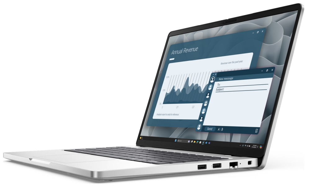 Лаптоп Dell Pro 14 PC14255 AMD Ryzen AI 5 PRO 340 14 FHD+ IPS 16GB 512GB SSD Radeon 840M Win11 Pro + EcoLoop раница