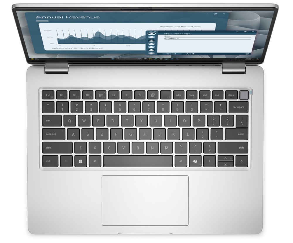 Лаптоп Dell Pro 14 PC14255 AMD Ryzen AI 5 PRO 340 14 FHD+ IPS 16GB 512GB SSD Radeon 840M Win11 Pro + EcoLoop раница