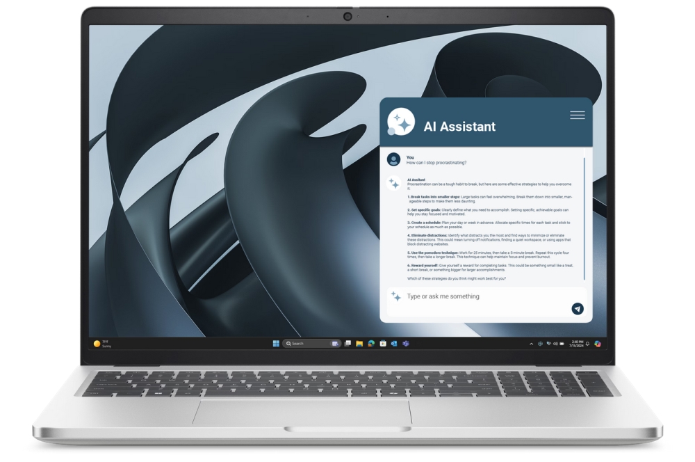 Laptop DellPro16PlusPB16255AMD RyzenAI5PRO34016FHD+AMDRadeon840M16GB512GBSSWin11Pro