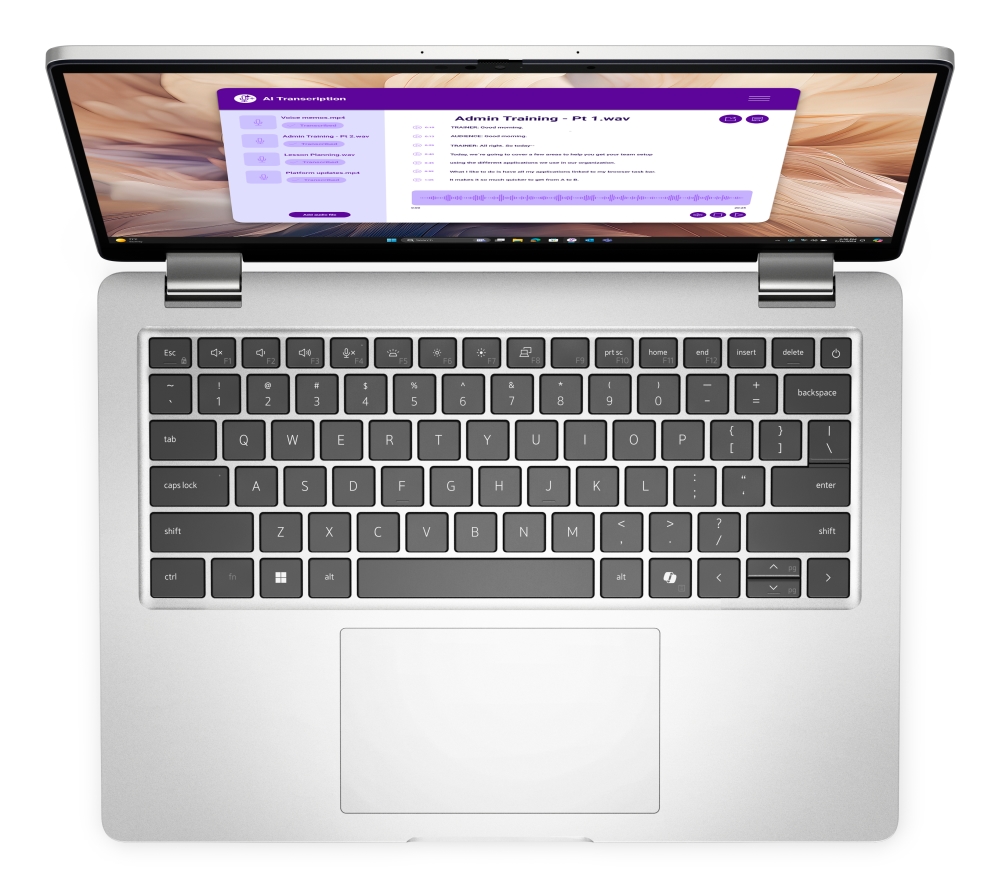 Лаптоп Dell Pro 14 Plus PB14250, Intel Ultra 7 268V vPro, 32 GB LPDDR5x, 512 GB SSD, Intel UHD, 14 FHD+ 400 nit, Wi-Fi 7, FPR, Win 11 Pro