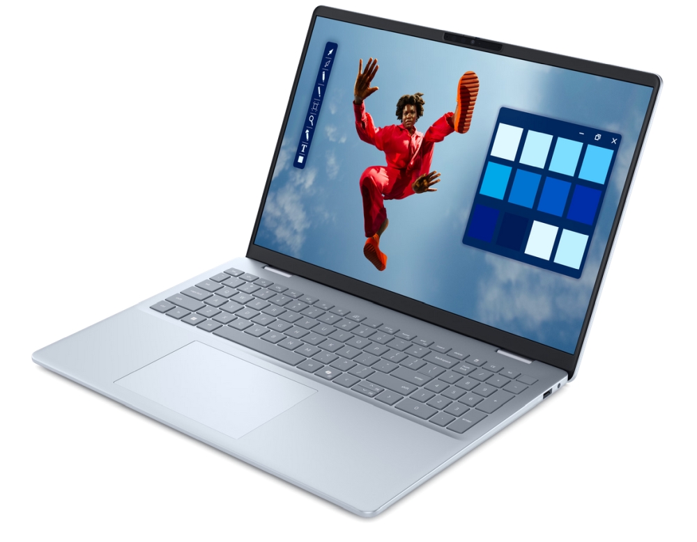 Лаптоп Dell 16 Plus DB16250 Ultra 7 258V 8 ядра 16 FHD+ Touch 32GB LPDDR5X 1TB SSD Intel Arc Wi-Fi 7 подсветка клавиатура Win11 Pro Ice Blue