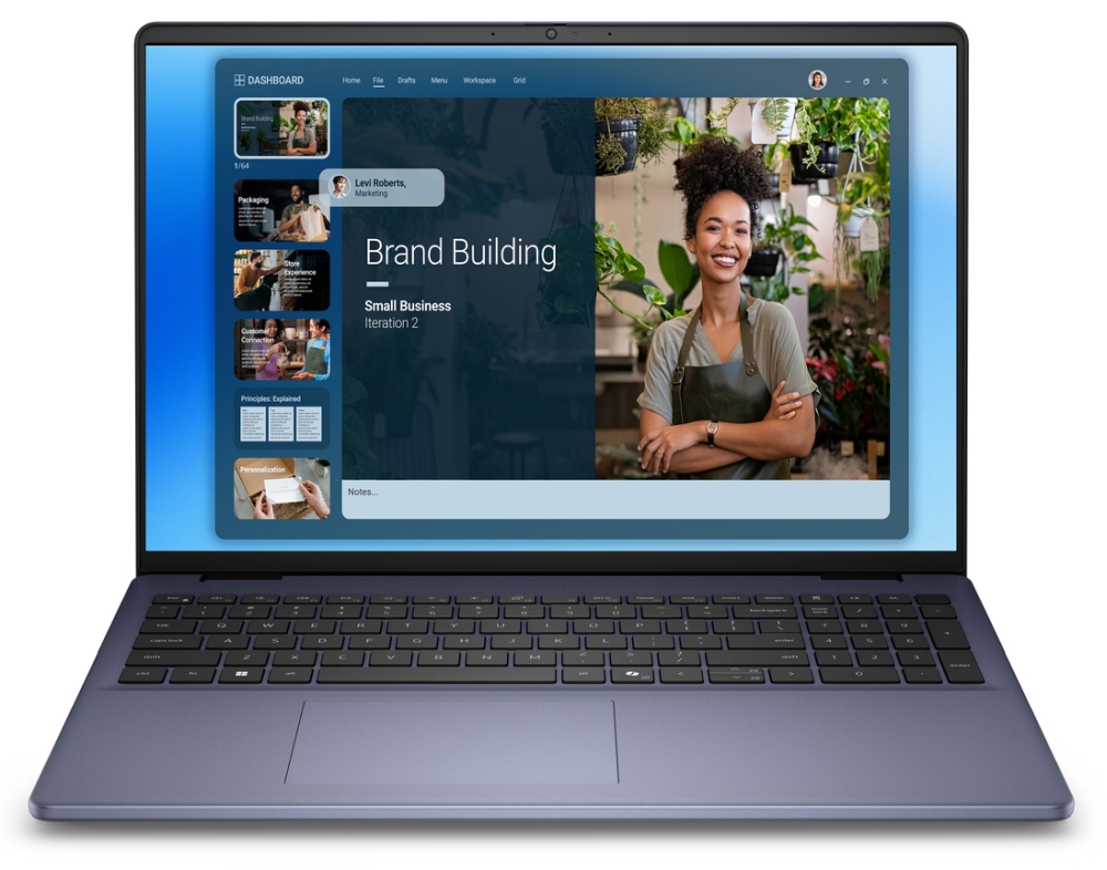 Лаптоп Dell 16 DC16251 Intel Core i7 150U,16 FHD+ AG,16GB DDR5,1TB SSD GeForce MX570A