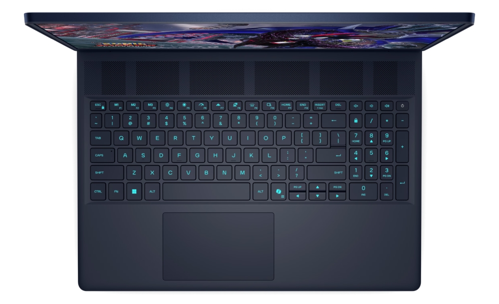 Лаптоп Dell Alienware 16X Aurora AC16251 Ultra 5 235HX 16 WQXGA 240Hz 16GB DDR5 512GB SSD RTX 5060 8GB Wi-Fi 7 Win11 Pro