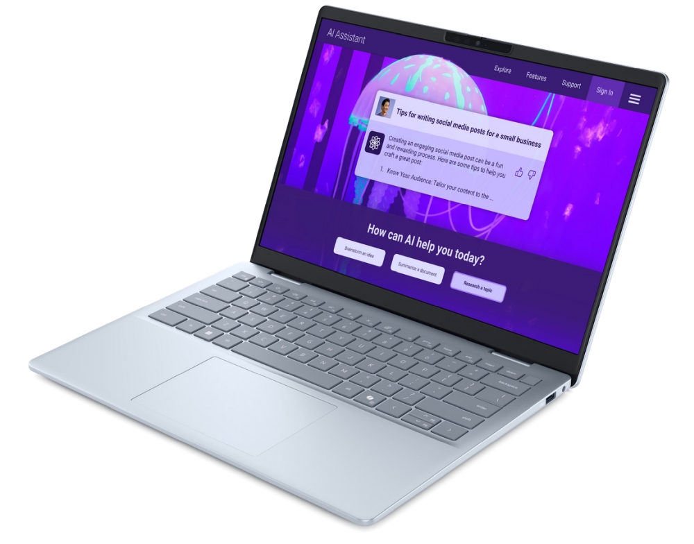 Лаптоп Dell 14 Plus DB14250 Ultra 7 256V 14 2.5K 16GB 512GB SSD Intel Arc Win 11 Home