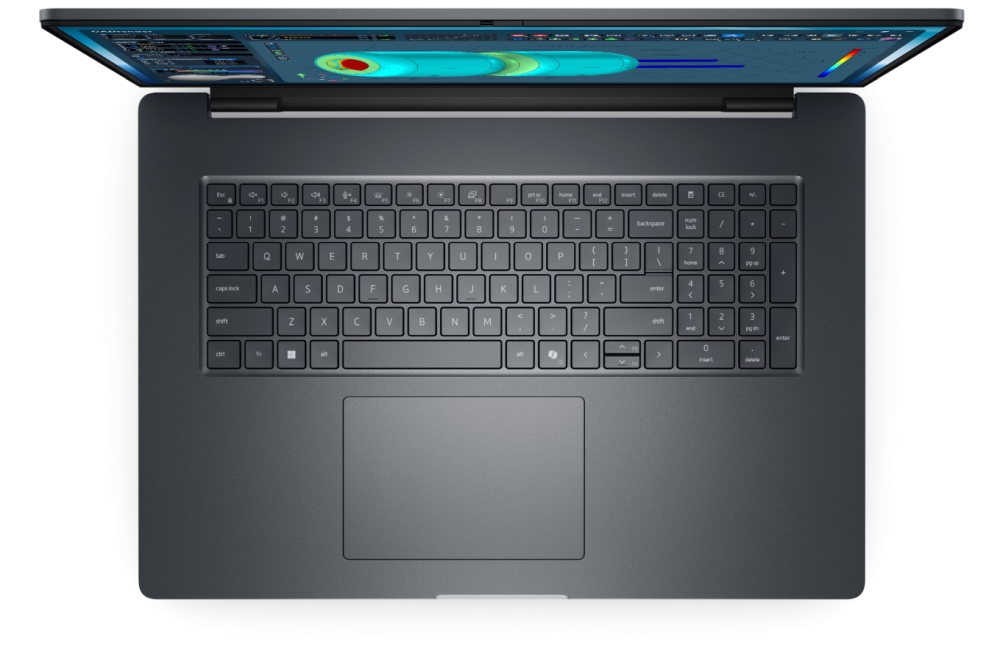 Dell Pro Max 18 Plus MB18250 Ultra 7 265HX vPro 20 cores 5.3GHz 18 QHD+ 500nits 32GB DDR5 6400MT/s 1TB SSD RTX PRO 2000 8GB 8MP IR Camera Wi-Fi 7 FPR Backlit Keyboard Win11 Pro