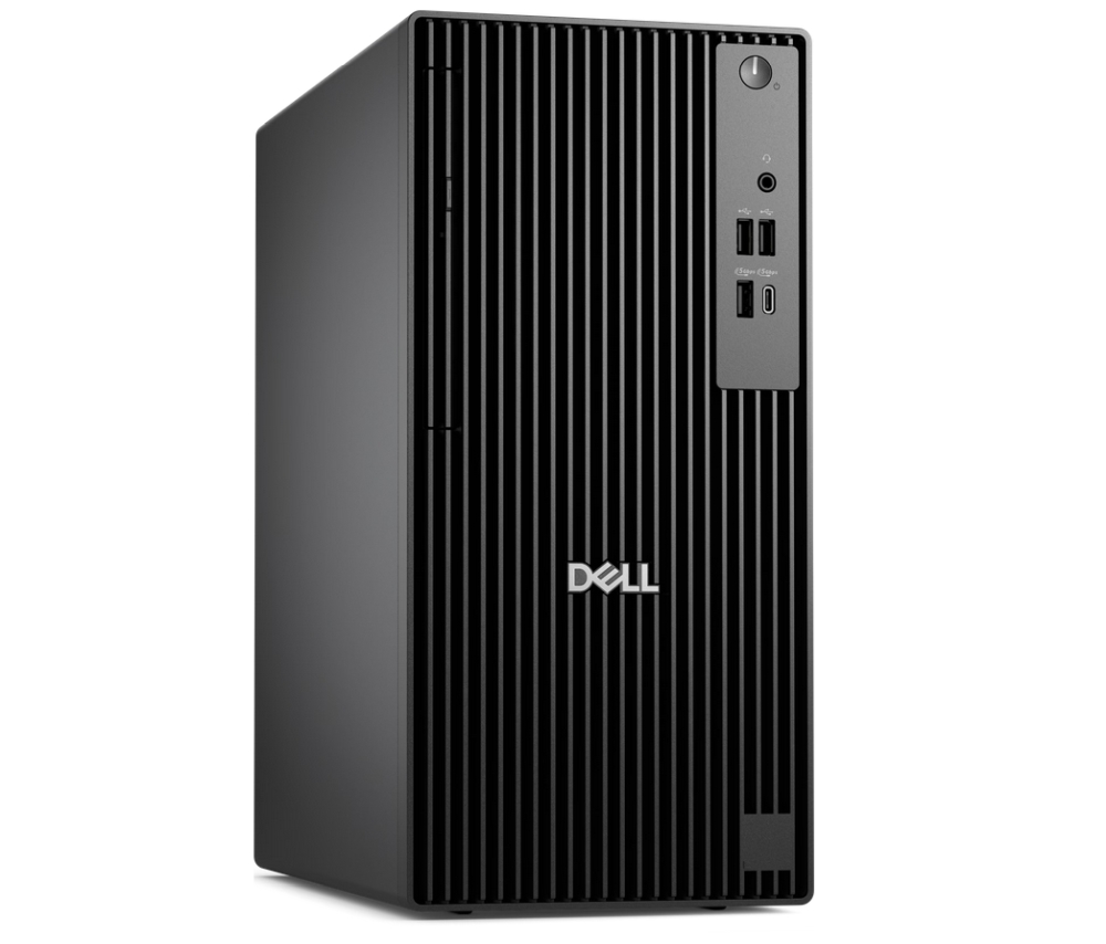 Компютър Dell Pro Tower QCT1255, AMD Ryzen 7 PRO 8700G (16 TOPS NPU, 8 ядра), корпоративна Tower