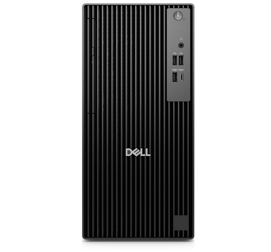 Компютър Dell Pro Tower QCT1255, AMD Ryzen 5 8600G (16 TOPS NPU, 6 ядра), икономична Tower