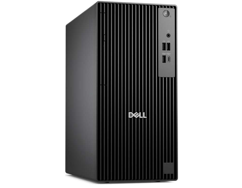 Компютър Dell Pro Slim QCS1255, AMD Ryzen 7 8700G (16 TOPS NPU, 8 ядра), Slim производителен модел