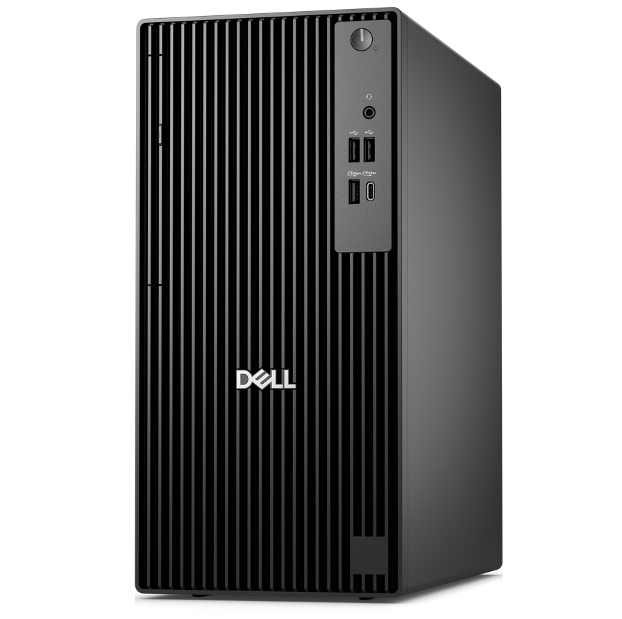 Компютър Dell Pro Slim QCS1255, AMD Ryzen 5 8600G (16 TOPS NPU, 6 ядра), Slim бизнес ПК