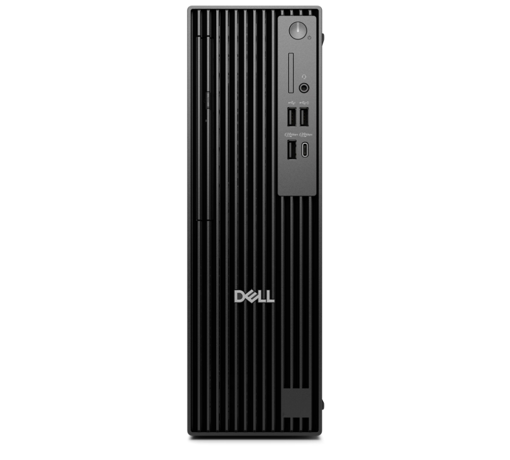 Dell Pro Slim Plus QBS1250 PC, Intel Core Ultra 5 235 (13 TOPS NPU), wireless model