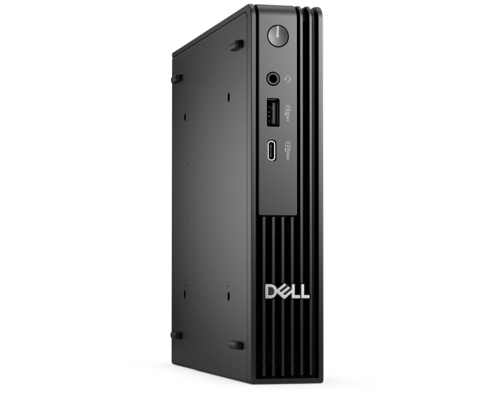 Компютър Dell Pro Micro QCM1250 Intel Core Ultra 7 265T 16GB DDR5 512GB SSD Wi-Fi 6E Bulgarian Keyboard & Mouse 180W Win 11 Pro 3Y PS