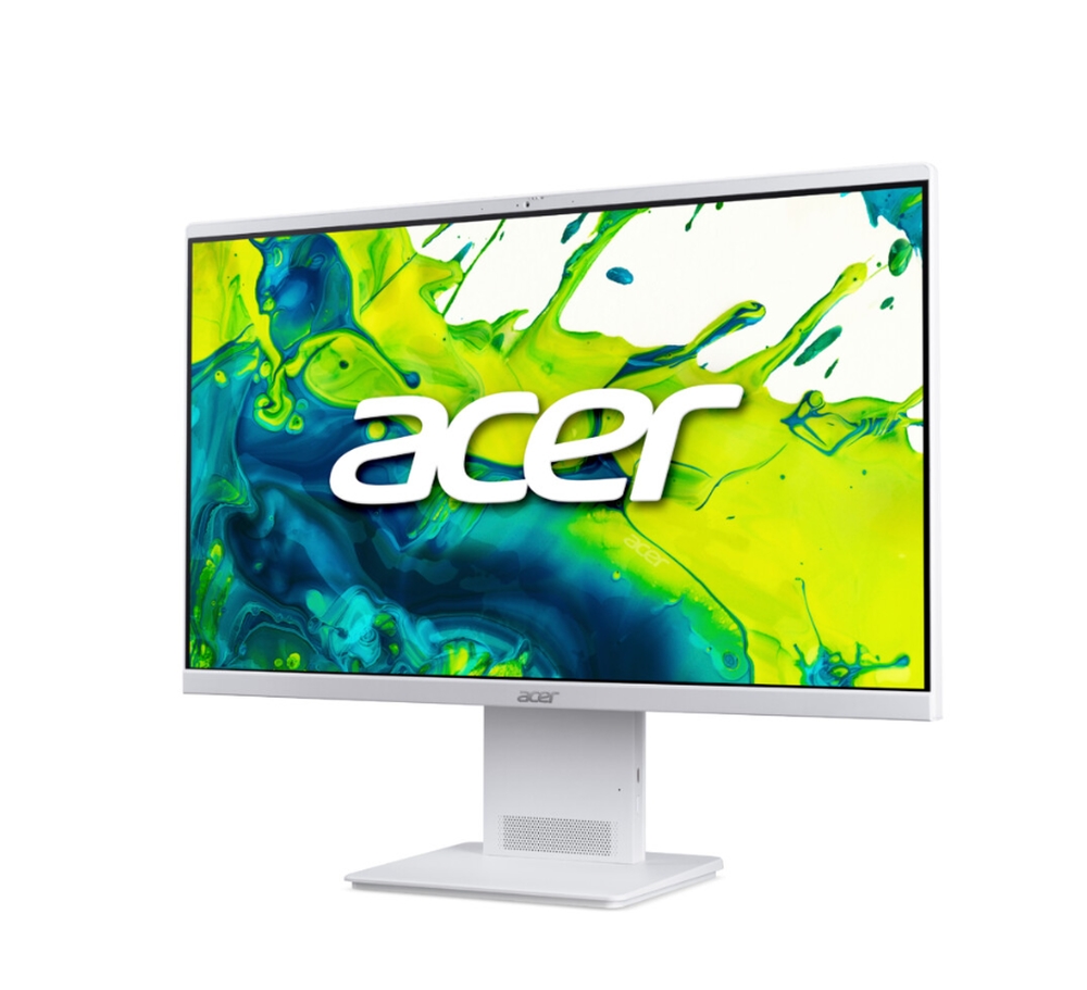 Acer Aspire S24-B 23.8 AiO FHD IPS 144Hz Intel Core Ultra 5 115U 16GB DDR5 1TB SSD Intel Arc Graphics WiFi 7 BT 5.4 FHD IR cam wireless KB & Mouse No OS Silver