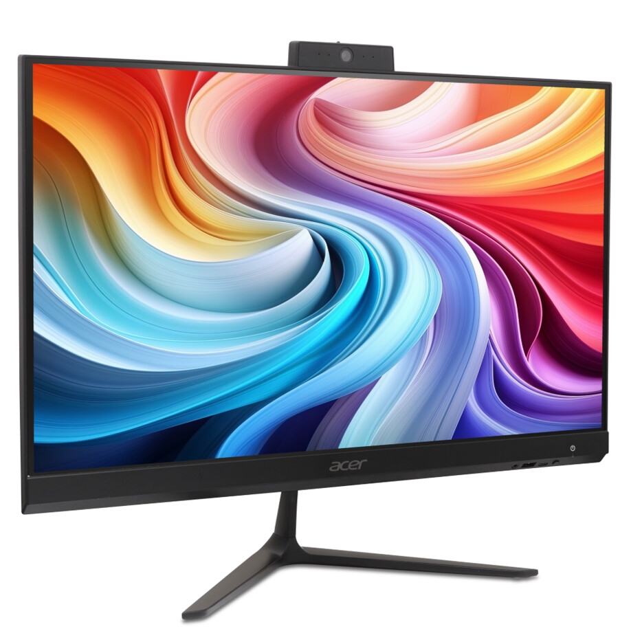 All-in-One компютър Acer Aspire C24-B, Ryzen 5 7430U, 16 GB DDR4, 512 GB SSD, 23.8 FHD IPS 120Hz, Wi‑Fi 6, No OS
