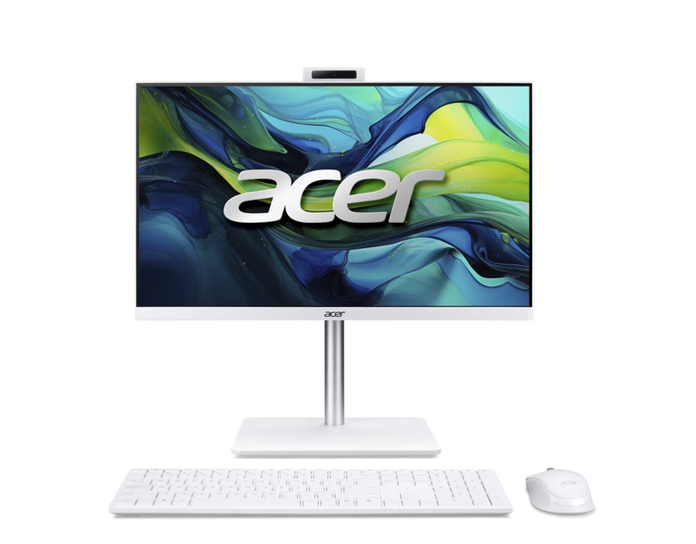 Acer Aspire C24-A All-in-One PC, Core i5-13420H, 16 GB DDR4, 512 GB SSD, 23.8 FHD IPS 120Hz, Wi‑Fi 6, No OS