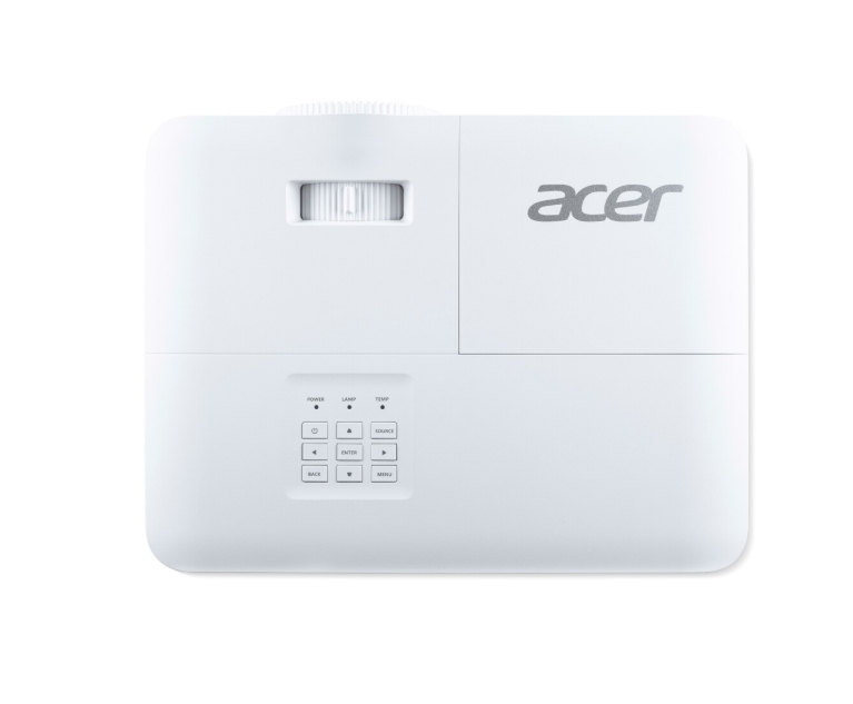 Мултимедиен проектор Acer P1258i DLP XGA 4800 ANSI 20000:1 HDMI VGA RCA Audio Wireless Bag