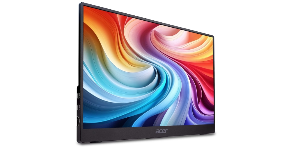 Монитор Acer PM161QB1bmiuux, 15.6 IPS, FHD, 60Hz, 4 ms, преносим, AdaptiveSync, HDMI, USB‑C, Blackcurrys.co