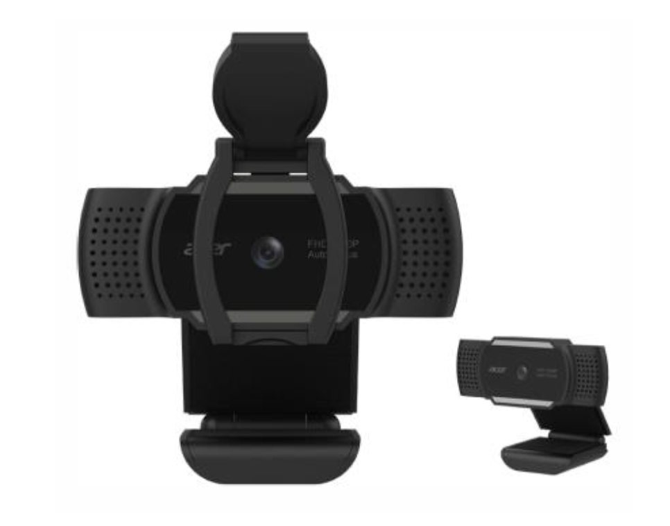 Monitor Acer USB Webcam Built in Microphone FHD 30fps Autofocus Black
