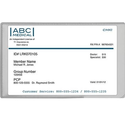 Accessory brother plastic card carrier sheet ads