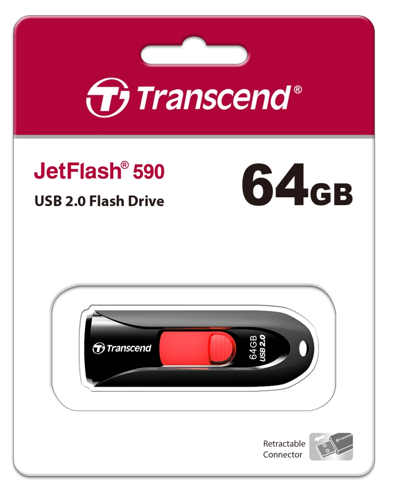 Memory transcend 64gb jetflash 590k