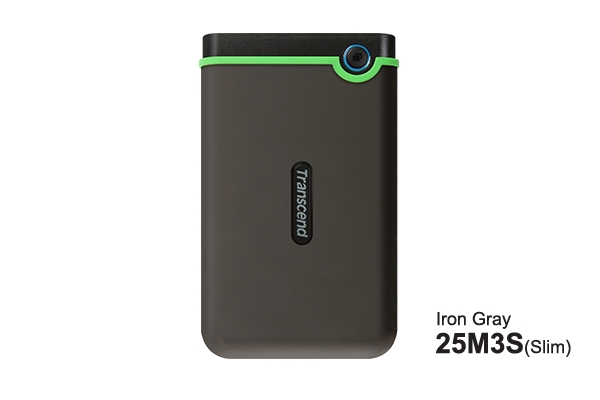 Твърд диск Transcend 4TB, 2.5Portable HDD, StoreJet M3, Iron Gray