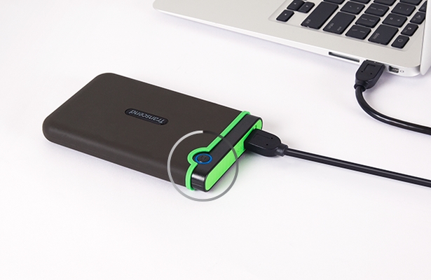 Твърд диск Transcend 4TB, 2.5Portable HDD, StoreJet M3, Iron Gray