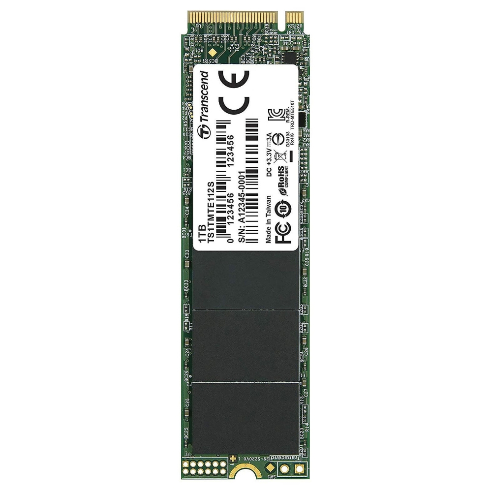 Вътрешен SSD Transcend 1TB, M.2 2280, PCIe Gen3x4