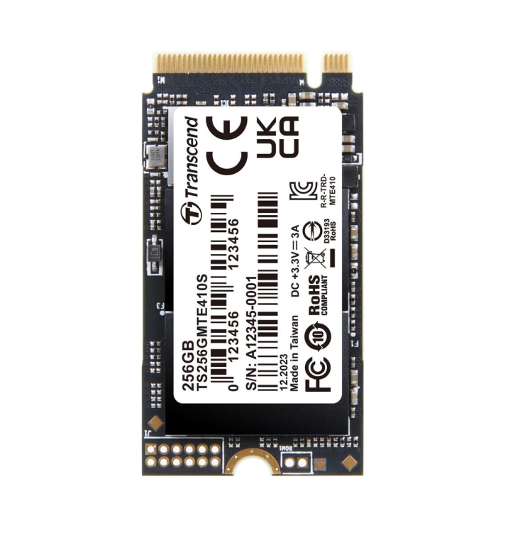SSD диск Transcend 256GB, M.2 2242, PCIe Gen4x4, NVMe, 3D TLC, DRAM-less