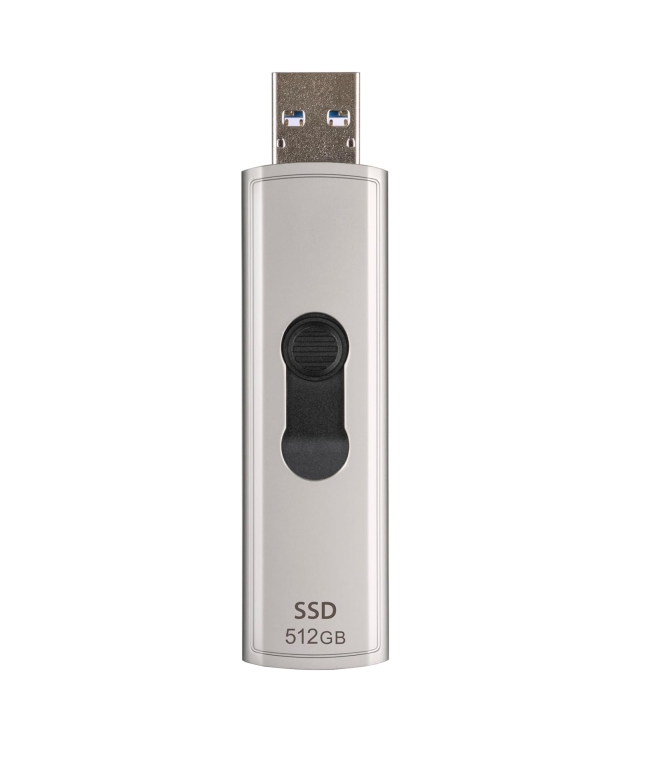 SSD твърд диск Transcend 512GB, External, ESD320A, USB 10Gbps, Type-A