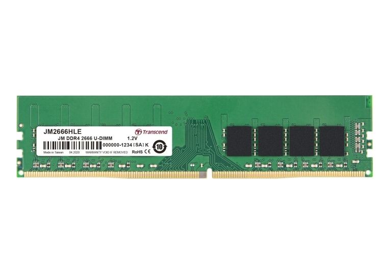 Вътрешна памет Transcend 16GB JM DDR4 U-DIMM 1Rx8 2Gx8