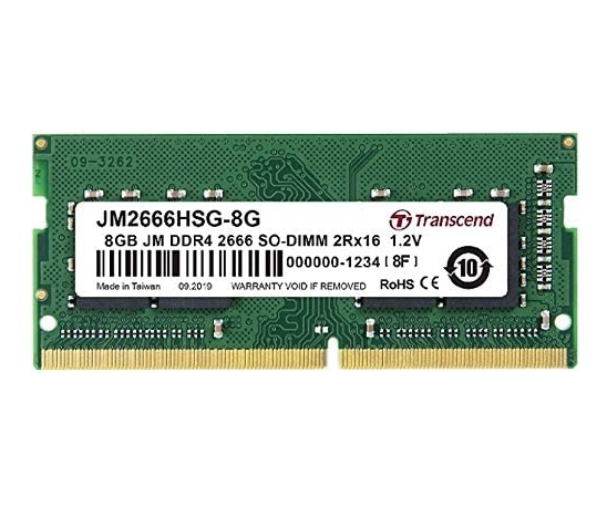 Вътрешна памет Transcend 8GB JM DDR4 SO-DIMM
