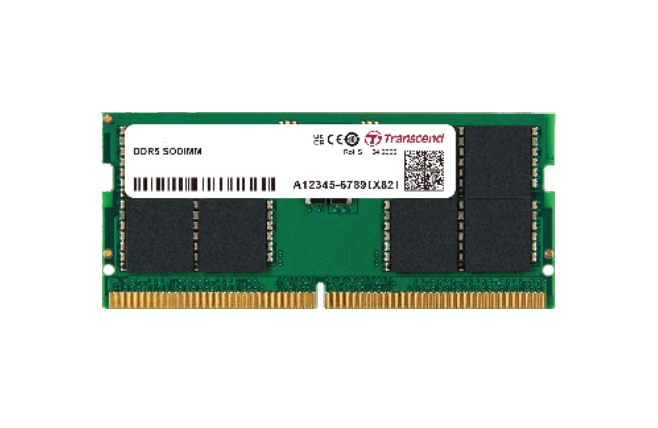 Вътрешна памет Transcend 8GB JM DDR5 5600 SO-DIMM 1Rx16 1Gx16 CL46 1.1V