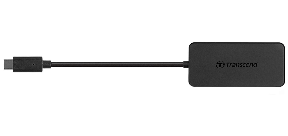 USB хъб Transcend 4-Port HUB, USB 3.1 Gen 1, Type C