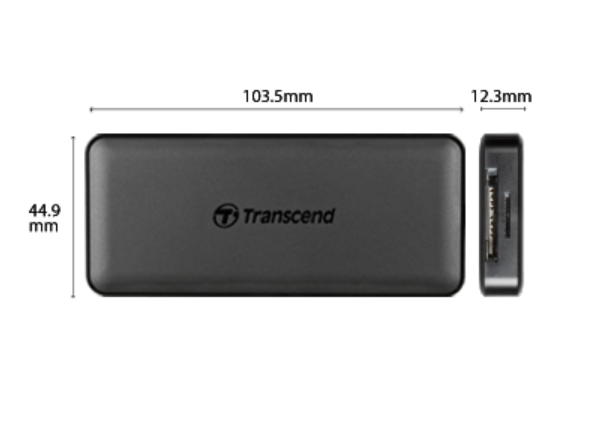 USB хъб Transcend 3-Port Hub, USB 3.1 Gen 2,Type C
