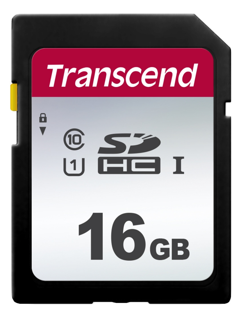 Memory transcend 16gb sd card uhs-i u1