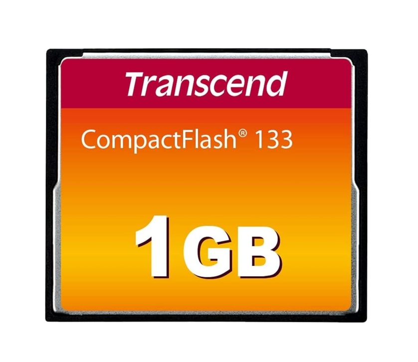 Карта памет Transcend 1GB, CF Card, MLC, 133X