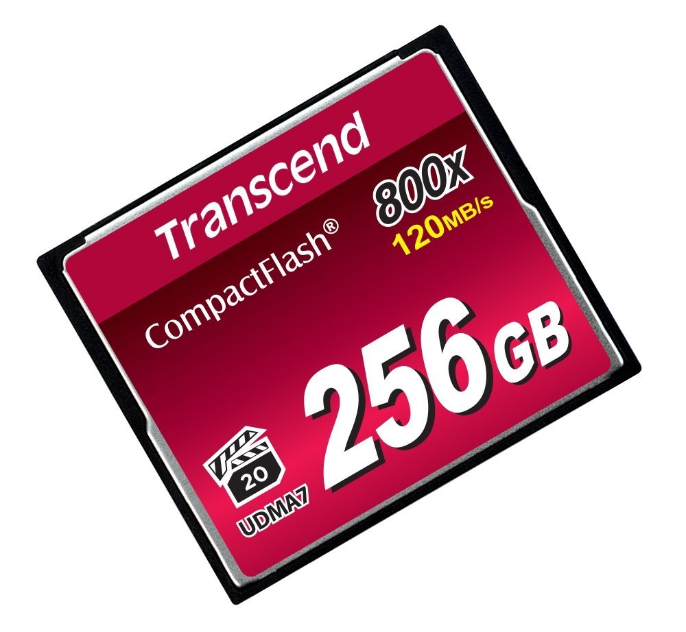 Карта памет Transcend 256GB CF Card (800x)