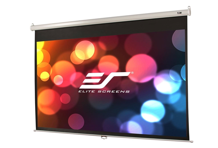 Screen elite m135xwh2 manual, 135 16:9, white