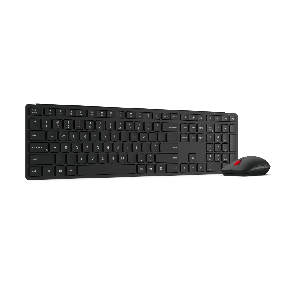 Аксесоар Lenovo Wireless Multi-Mode Pro Keyboard and Mouse Combo 6000-Bulgarian