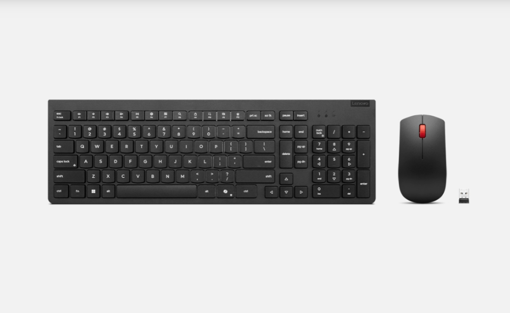 Lenovo Essential Wireless Combo Keyboard & Mouse Gen2 Black Bulgarian