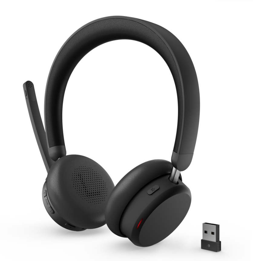 Lenovo Dual‑Mode Wireless ANC Headset 6550 USB‑A Teams