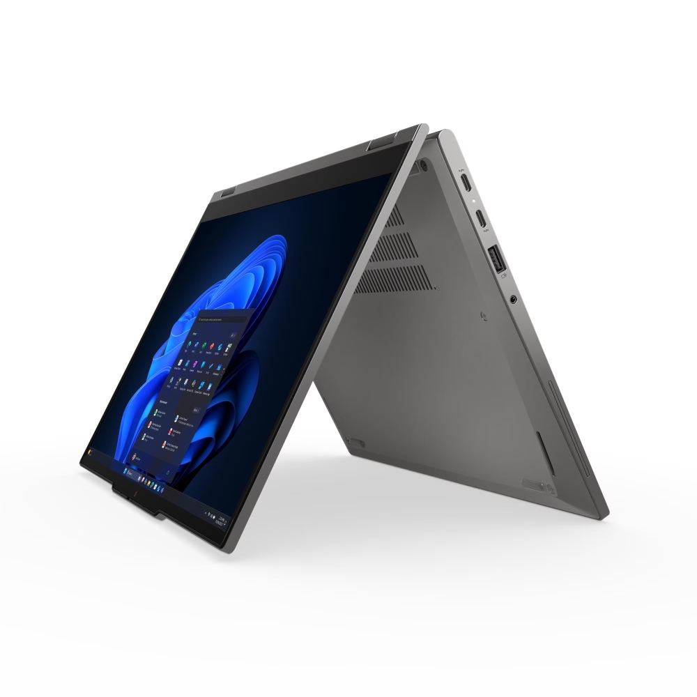 Лаптоп Lenovo ThinkPad L13 2-in-1 G6 AMD Ryzen 7 PRO 250 (up to 5.1GHz, 16MB), 32GB LPDDR5x-7500, 1TB SSD, 13.3 WUXGA (1920x1200) IPS AR AS, Touch, AMD Radeon 780M Graphics, Pen, Backlit KB, WLAN, BT, Front MP&IR Cam, Grey, SCR, FPR, 4 cell, Win