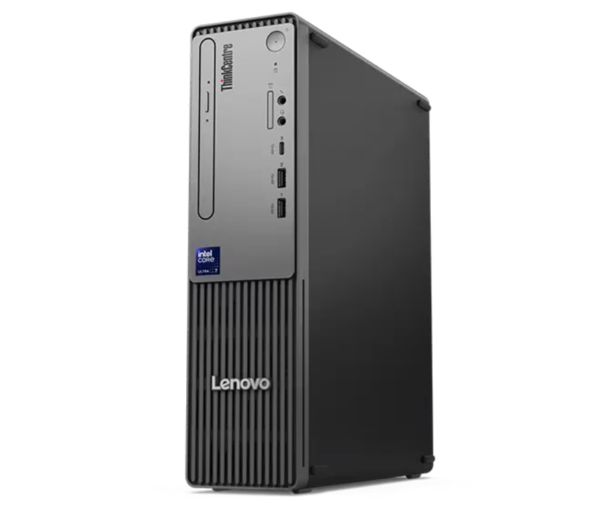 Lenovo ThinkCentre neo 50s G6 SFF PC, Core Ultra 7 265, 16 GB DDR5, 512 GB SSD, Intel Graphics, DVD, DOS