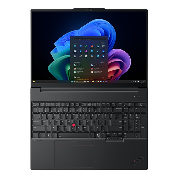 Лаптоп Lenovo ThinkPad E16 G4, Core 5 320, 16 GB RAM, 512 GB SSD, 16 WUXGA, Wi‑Fi 7, FHD IR камера, DOS
