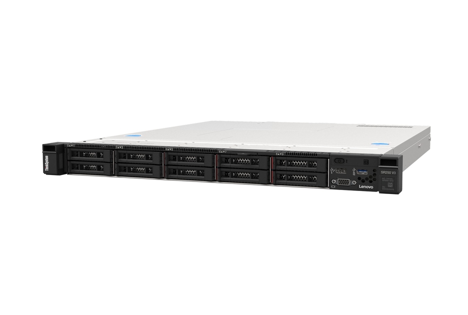 Server Lenovo ThinkSystem SR250 V3 Xeon E-2468 8C 2.6GHz 16MB Cache/65W 1x32GB