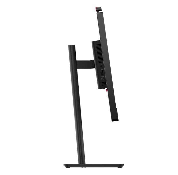 Lenovo ThinkVision T27QD-4v Monitor 27 IPS WLED QHD 120Hz 4ms Webcam Mic Speakers HDMI DP RJ45 Adjustable