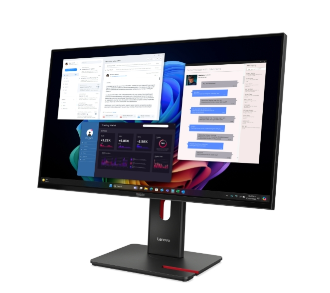 Lenovo ThinkVision T27ud‑40 27 IPS 4K USB‑C RJ45 Monitor